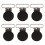 6Pz Clip Sospensorio in Metallo Per Duratura 10