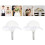 3Pz Supporti Bouquet Sposa in Bianco Con Per DIY 6
