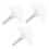 3Pz Supporti Bouquet Sposa in Bianco Con Per DIY 5