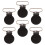 6Pz Clip in Ferro Per Bretelle E Clip Metallo 1
