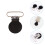 6Pz Clip in Ferro Per Bretelle E Clip Metallo 11