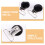 6Pz Clip in Ferro Per Bretelle E Clip Metallo 7