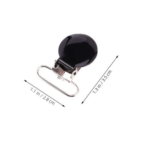 6Pz Clip in Ferro Per Bretelle E Clip Metallo 2