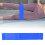Banda elastica per yoga blu 600x50x0.35mm 14