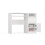 PORTO Desk Right White 2