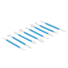 Set di 8 strumenti per fondant blu 42 g / 1,5 oz stampo da intaglio