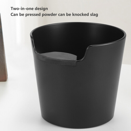 Mini knock box per caffè in ABS, nero, 12,5x10x11,5 cm 2