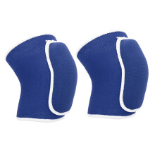 Kids Blue Padded Knee Pads for Volleyball Football Dance (84g)