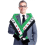 Lenço leve com estampa da bandeira do país sírio, 135 cm/53,14 polegadas 4