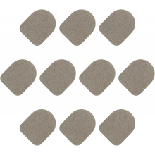 Guantes Adhesivos para Pantalla Táctil Ultra Alta Sensibilidad Fibra Plateada Flexible Ultra