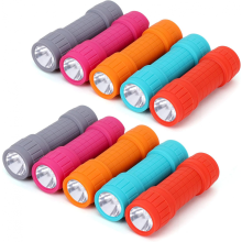 10-pack professionele mini-zaklampen voor buiten, superhelder 100 lumen