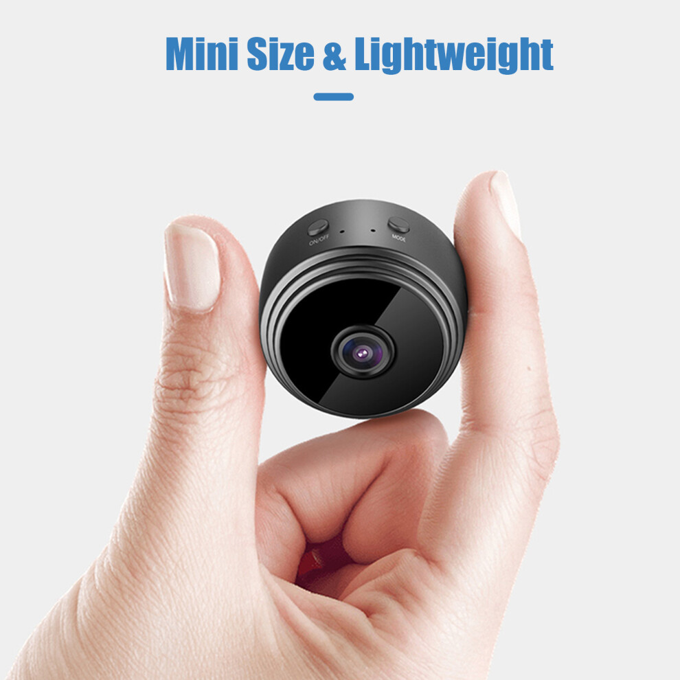 Wifi Mini Camcorder 1080P With Ir Night Vision And Motion Alerts 9451358798827