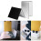 3-in-1 A3 Photography Reflector Board Black White Silver Foldable Professional Light Diffuser 1