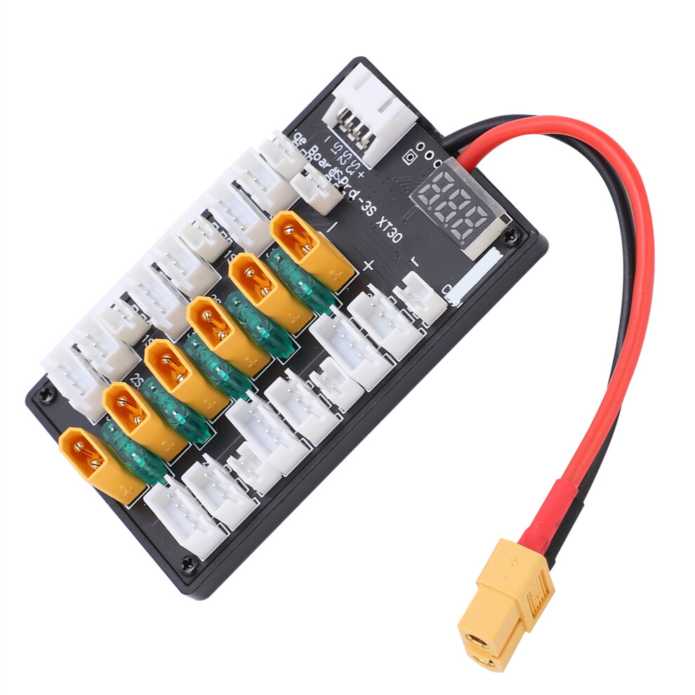 1S-3S B6 Parallel Charging Board Silicone Cable Jst Adapter For Lipo Batteries 8451358799382