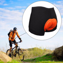 Men's Padded Cycling Shorts | Cotton, Black &amp; Pink, S-XXXL