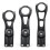 Stelo regolabile 140/160/190mm nero 85 7