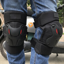 Motorbike & Skateboard Knee Guards Adjustable Ergonomic Joint Design 1 Pair