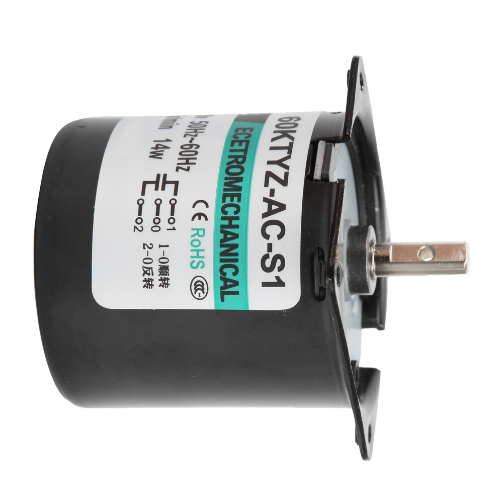 14W Ac Synchronous Motor Xd60ktyz 2.5Rpm Copper High Torsion 9381358801527