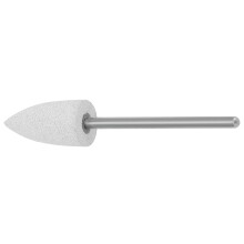 240 Grit Silikon-Gummi Zahnpolierbohrer Schleifbits Silber-Weiß