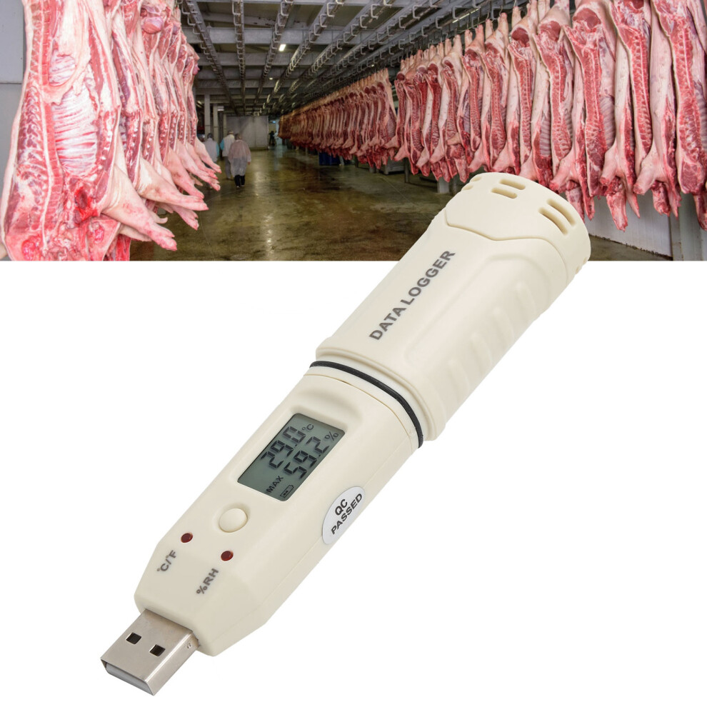 Gm1365 Temperature & Humidity Data Logger For Greenhouse & Cold Storage 9331358803236