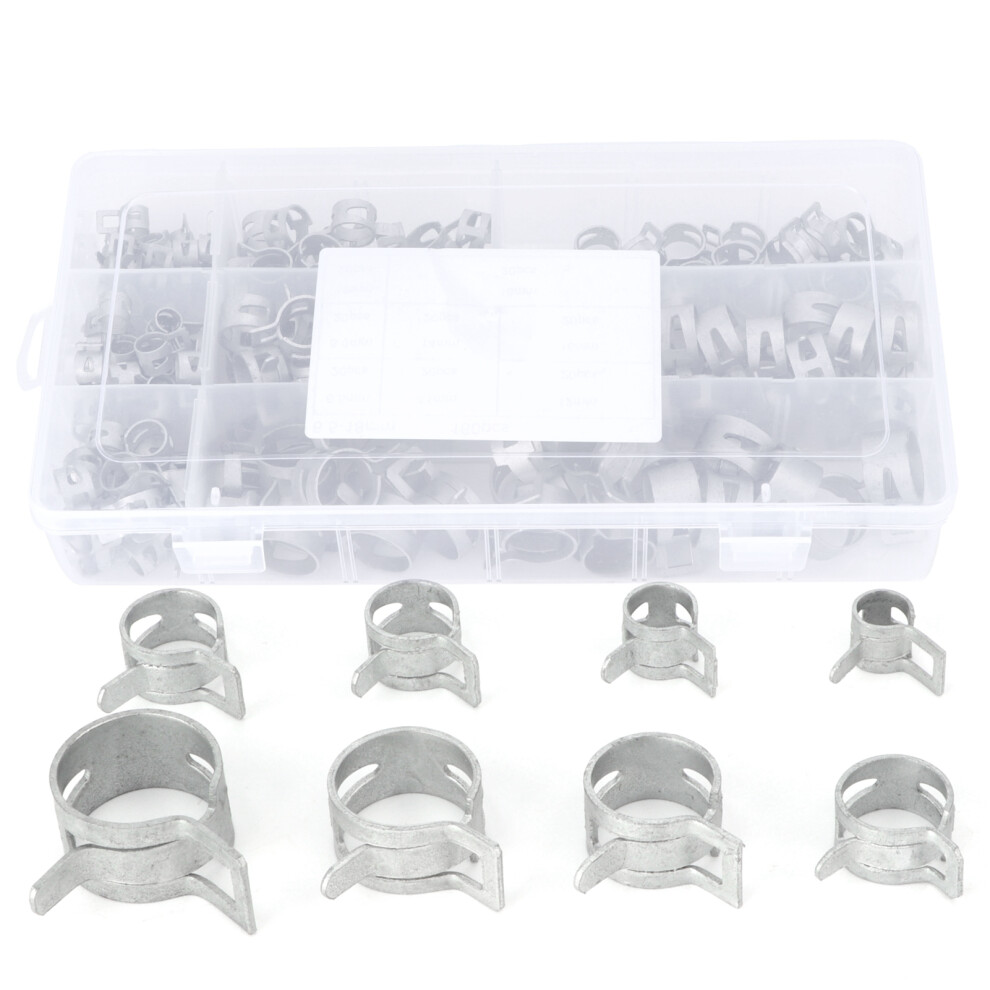 160Pcs 304 Stainless Steel Hose Clamps For Fuel Diesel & Petrol Pipes 9311358803269