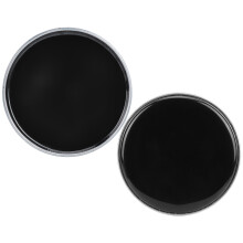 10 Zoll 2-Schicht-Polyester-Trommelkopf, Schwarz, Aluminiumlegierungskonstruktion