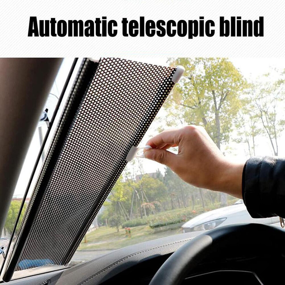 Car Sunshade Visor For Uv Protection Retractable 15.7X23.6in 3581358804849