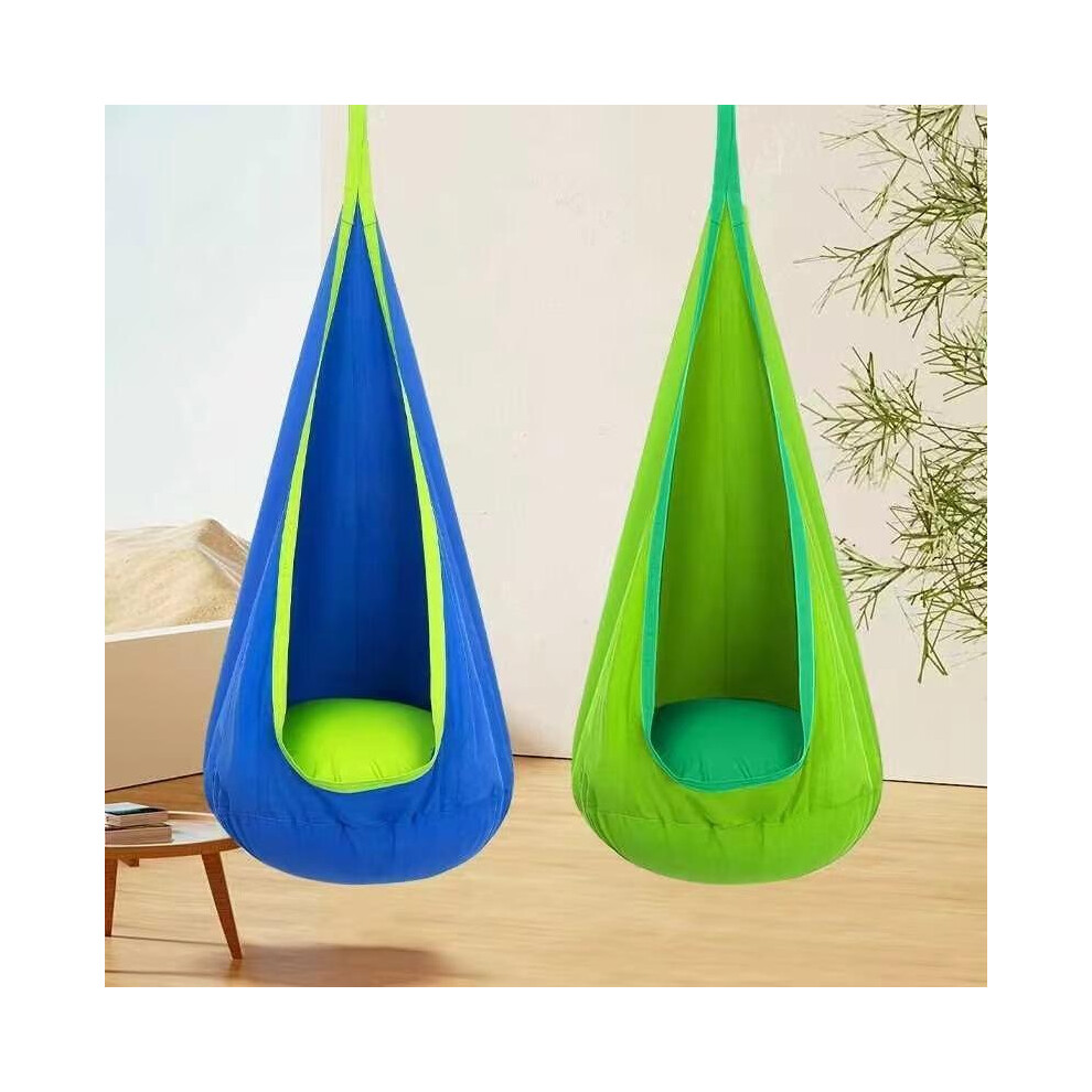 (Sky Blue, 1 set) Portable Inflatable Hammock, 1 Set Inflatable Hammock Withair Pump, Creative Hanging Hammock for Indoor & Outdoor, Camping & Hiking-image-OPC-PMSKMYN-NEW