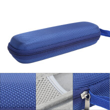 AIPS10 Étui de rangement en nylon pour 1 stylo Bleu compact