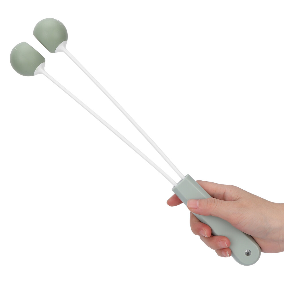 Silicone Anti-Slip Handheld Pat Massager - Double Ball Relaxation