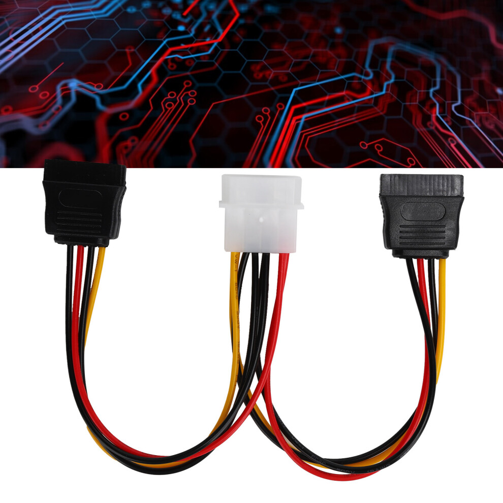 Power Cable 1ÂToâ2ÂOut, 4ÂPins, 20Cm, Hard Drive Extension Cord 8721358807203