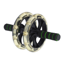200mm Bauchtrainer mit Doppel-Nicht-Rutschrollen Kompaktes Core-Training-Gerät