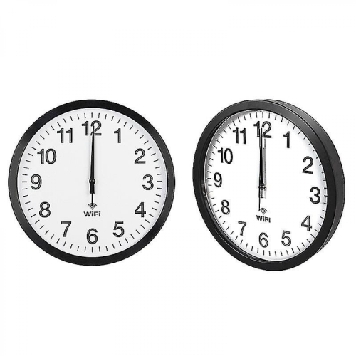 Automatic Time Synchronization Wifi Wall Clock 14inches-31cm 2