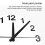 Automatic Time Synchronization Wifi Wall Clock 14inches-31cm 5