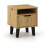 SCANDI 1S SLIM OAK ARTISAN BEDSIDE TABLE 1
