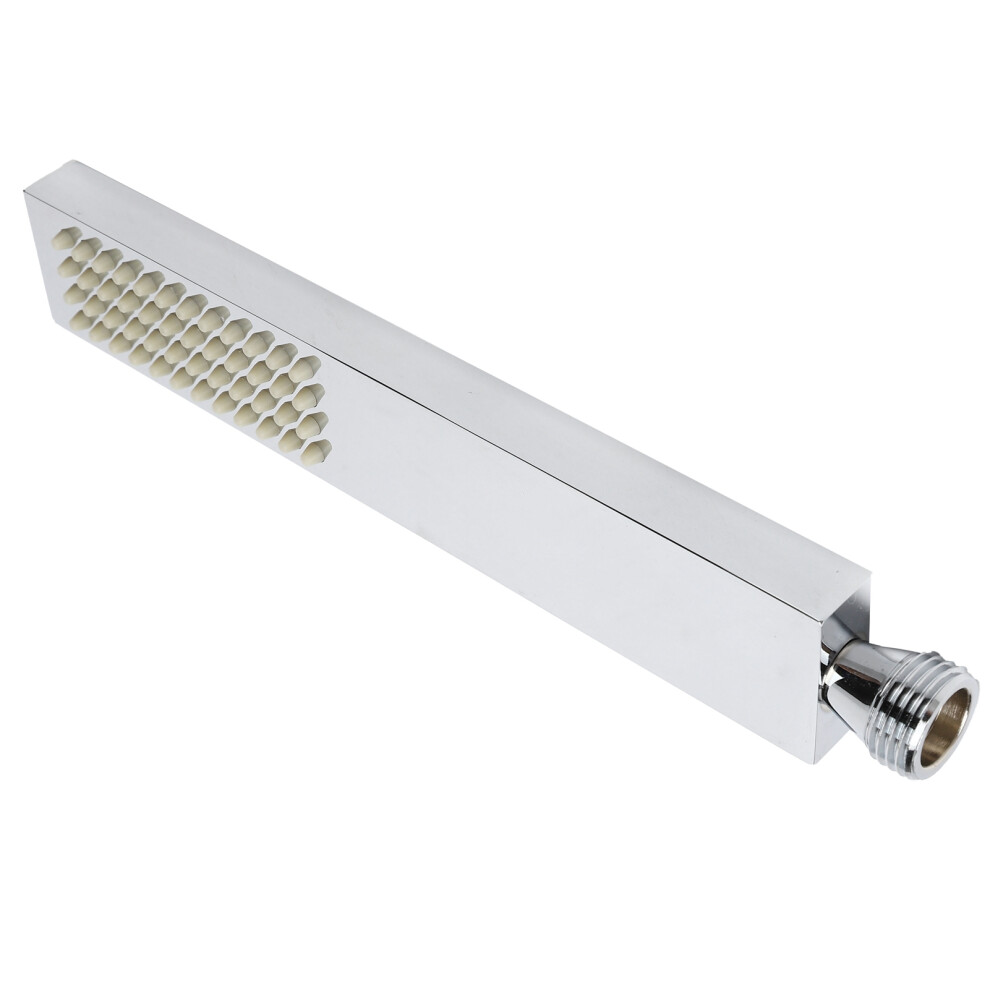 All Copper G1/2 Flat Square Handheld Shower Head 22Cm For Bathroom 4651358808648
