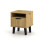 SCANDI 1S SLIM OAK ARTISAN BEDSIDE TABLE 5