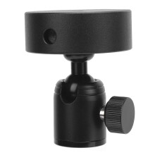Mini schwarzer Satelliten-Stativhalter-Adapter-Set mit Kugelkopf aus Aluminiumlegierung