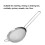14cm Stainless Steel Mesh Colander with Handle, Durable Kitchen Tool 4