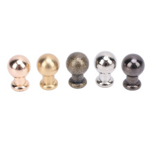 5 Stück Solide Zinklegierung Knopf-Studs für Lederarbeiten – Gold, Silber, Schwarz