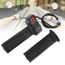 Poignées de vélo électrique en caoutchouc 7,8 oz 220 g Avant/Arrière
