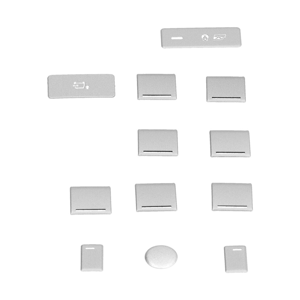 12Pcs Aluminum Window Lift Button Stickers For Range Rover 2013-2017 4661358816642