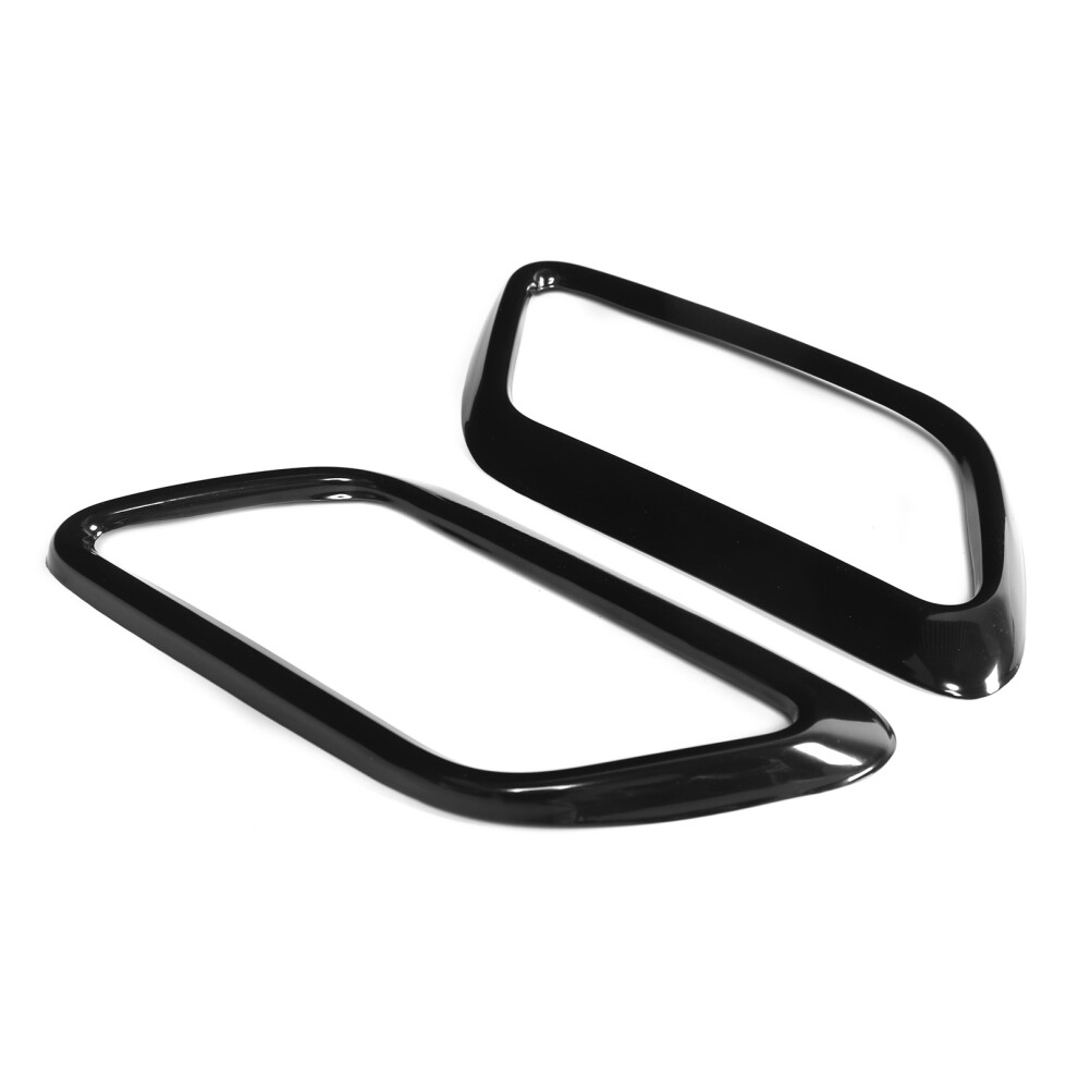 Range Rover Velar Exhaust Pipe Cover 2Pcs Stainless Steel Black 3761358816572