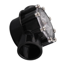 7235 Valvola di non ritorno 180 coperchio trasparente in PVC 16,5x10 cm
