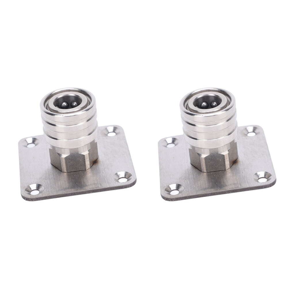 Metal Pressure Washer Foam Cannon Holder 1/4In Quick Connect Wall Mount 4671358817617