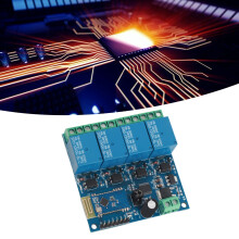 Module relais Bluetooth à 4 canaux, 12 V, 10 A, Android