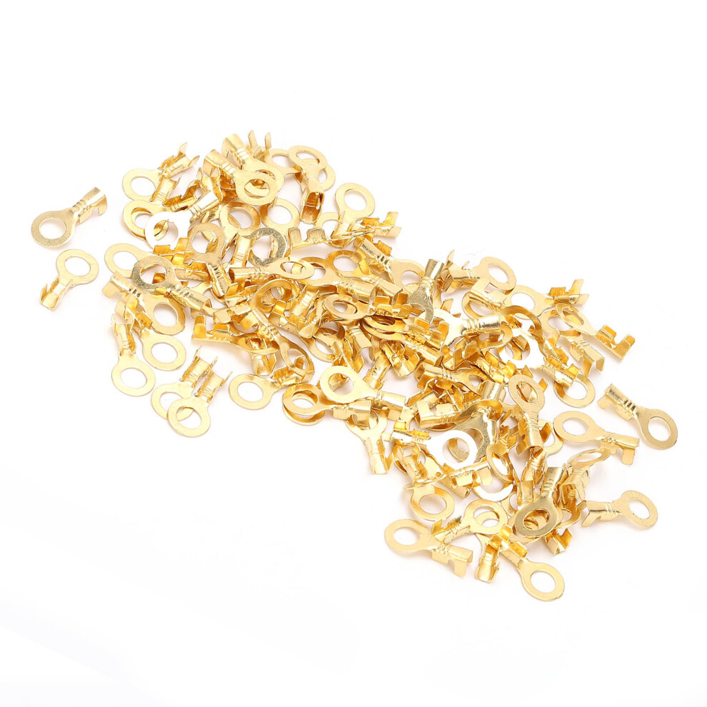 High Conductivity M5 5.2Mm Brass Lug Terminals For Cable Protection 6951358818653