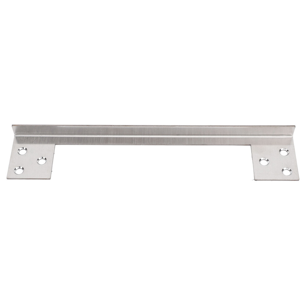 Outswing Door Security Protector - Stainless Steel Latch Guard Plate 7inch