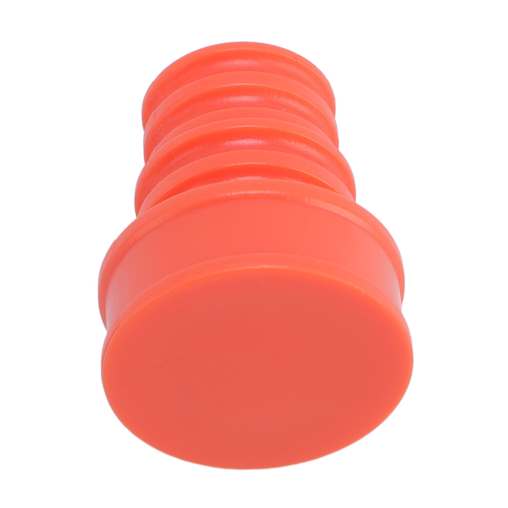 Orange Portable Abs Bottle Shower Spray Head For Travel & Camping