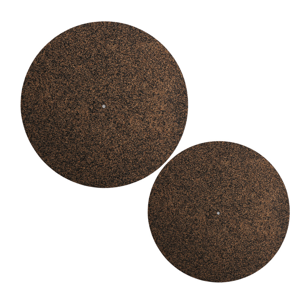 12In Vinyl Cork Slipmat Anti-Static And Shockproof Turntable Mat 6911358820537
